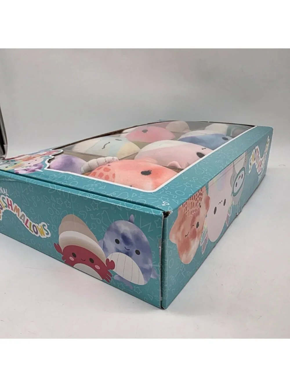 Squishmallows 5" Mini Plush 8-Pack  Sea Life Indie Orzella Fabiola Samir Gordon - Picture 7 of 11